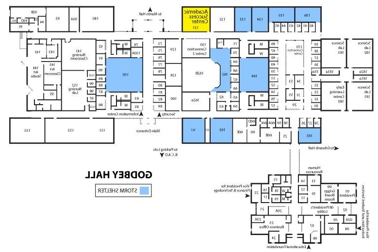 godbey hall map